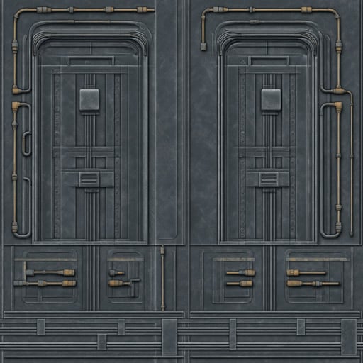 DRONEFACE texture preview at 512 x 512